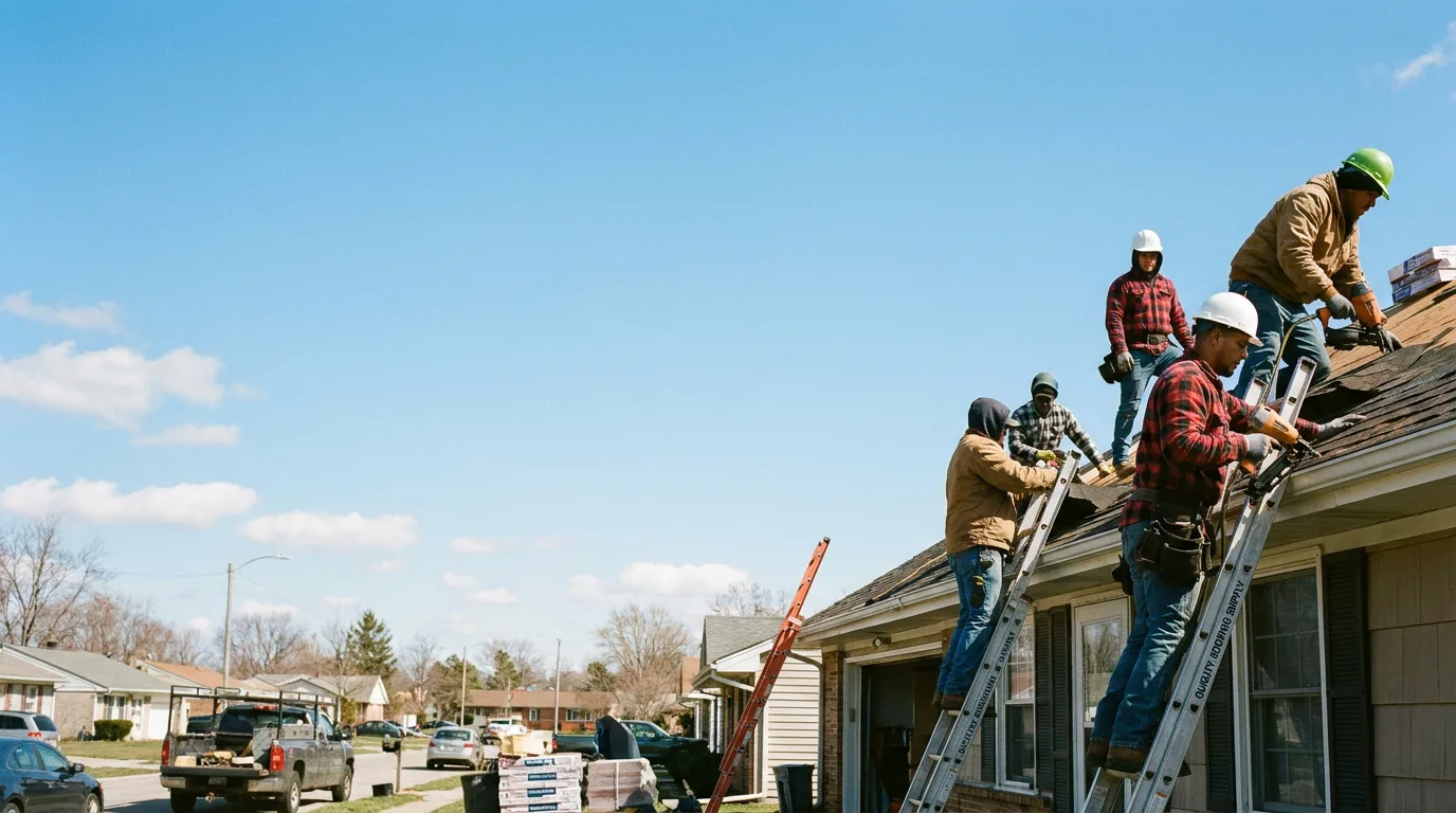 Roofing in Machesney Park, IL near me
